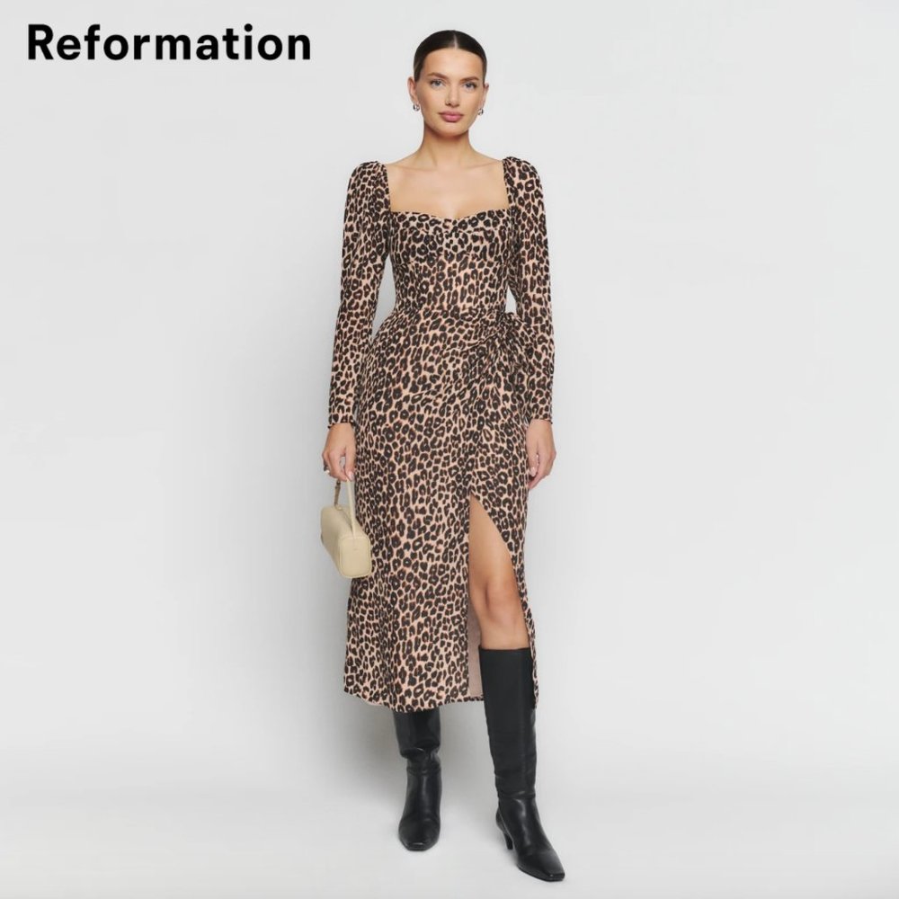 NWT 🌟  Reformation Theo Dress size 6